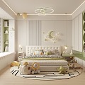 Modern Children's Room 3d model