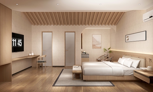 Hotel Rooms 3d model