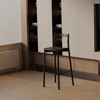Modern Bar Chair 3d model