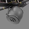 High Performance Industrial Quadcopter Drone Equipment With Four Propellers And Antenna