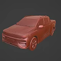 Beige Rivian Pickup Truck Modern Sleek Exterior Design With Double Cab And Black Wheels