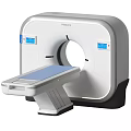 Philips Medical Imaging Scanner With Circular Gantry Movable Table And Digital Display Screens 3d model