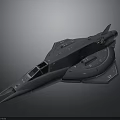 Advanced Futuristic Spaceship Design With Sleek Exterior For Deep Space Exploration