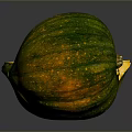 Fresh Green And Yellow Melon With Whole Fruit And Sliced Pieces On Gray Background