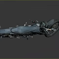 Sleek Black Modern Electric Motorcycle With Aerodynamic Body And Rugged Wheels