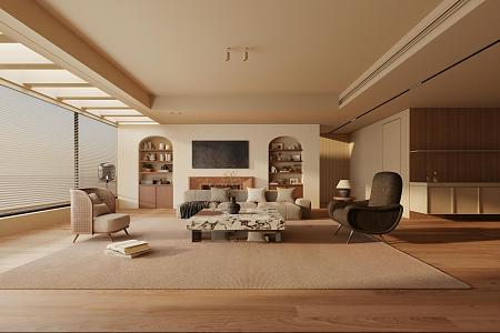 Living room 3d model