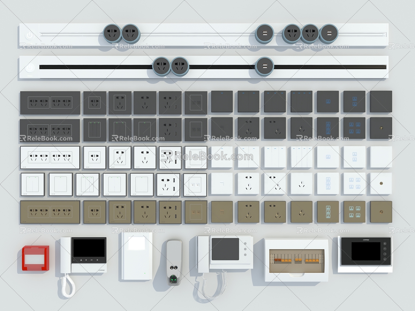 Modern Switch Switch Panel model