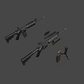 Weapon carbine 3d model