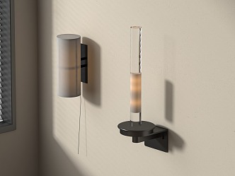 Wall lamp minimalist wall lamp 3d model