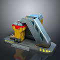 Sci-fi Items Sci-fi Components High-tech Components Sci-fi Equipment Sci-fi Scene Sci-fi Environment Game Scene 3d model