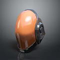 Sci-Fi Helmet Alien Helmet High Tech Helmet Game Helmet 3d model
