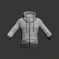 Gray Zip Up Hoodie With Soft Fabric Comfortable Hood And Casual Design