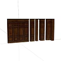Wooden Paneled Wainscoting For Interior Home Decorative Wall Design Ideas