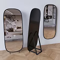 mirror full-length mirror floor mirror decorative mirror 3d model