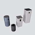 Modern Air Purifier Purifier Machine 3d model