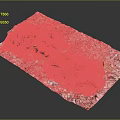 Natural Wood Slices and Stone Blocks as Decorative Elements on Textured Surface