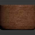 Natural Wooden Round Container With Smooth Surface And Wood Grain For Household Use
