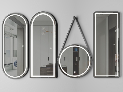 Modern Mirror 3d model