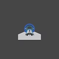 High-speed rail 3d model