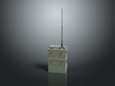 Radio Telephony Military Radio Military Walkie-talkie Military Telephone Military Radio Communication 3d model