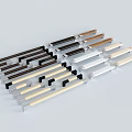 Modern handle 3d model