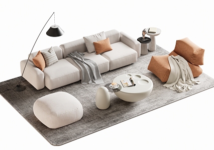 Sofa coffee table 3d model