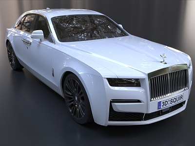 Rolls-Royce Guth Limousine Car Business Sedan Executive Sedan 3d model