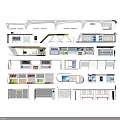 Various Modern Exhibition Booth Designs With Different Structures And Display Features