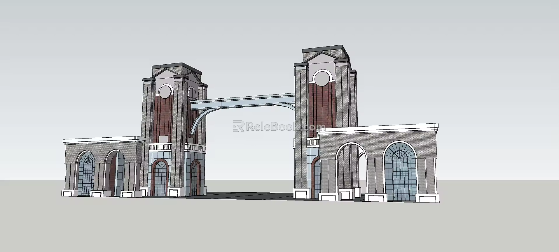 Jane's Gate 3d model