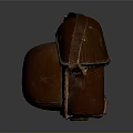 Brown Leather Lightweight Durable Vintage Style Shoulder Bag For Everyday Use