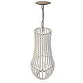 Crystal chandelier 3d model