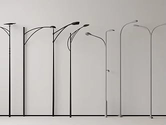 Street Light Single Arm Street Light Courtyard Street Light Landscape Street Light High Pole Street Light Garden Street Light 3d model