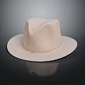 Elegant Stylish Beige Wide Brim Hat Featuring Front Tied Ribbon Detail