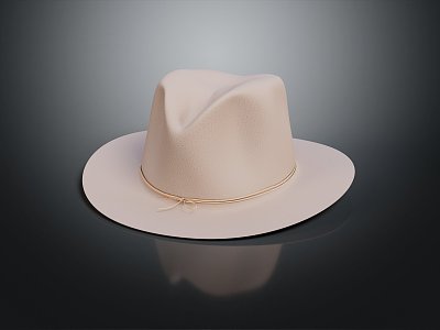 Modern Hat Topper 3d model