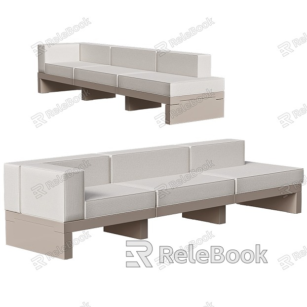 European-style double sofa tofu block sofa children's sofa office sofa living room sofa model