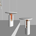 Modern side several side several corner several magazine several bedside table art tea table 3d model