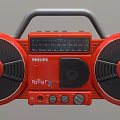 Radio Radio Radio Amplifier Player Audio Video Equipment Stereo Bluetooth Speaker 3d model