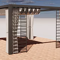 Modern Wooden Pergola Designs With Open Structure And Various Angles For Outdoor Spaces