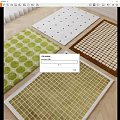 Square Rugs With Diverse Patterns Like Circles Dots And Grids For Living Room Decor