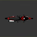 Red And Black Sporty Motorcycle Featuring Modern Sleek Design With Black Wheels And Comfortable Seat