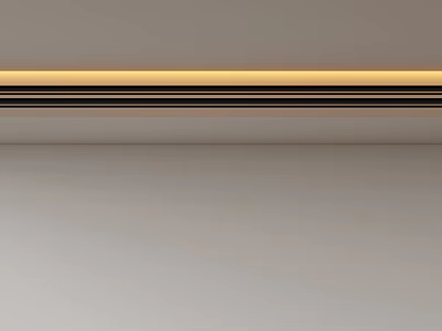 Modern Air Conditioner Vent With Ambient Lighting In Minimalist Setting 3d model