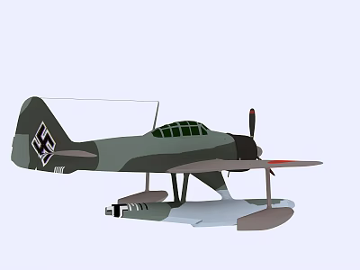 Modern Fighter Military Weapon Vehicle 3d model
