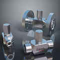 PENTAIR Industrial Stainless Steel Valves With Flange Connections And Precision Machined Design
