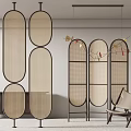 Rattan partition 3d model