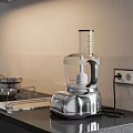 Modern Open Kitchen Interior Design With Island Counter Pendant Lights And Cabinets