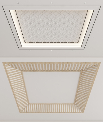 New Chinese Ceiling 3d model