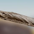 Natural Outdoor Scene With Weathered Wood Logs And Rough Stone Surfaces