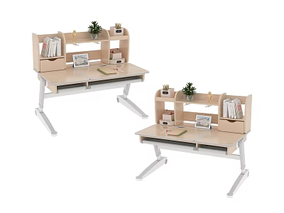 Furniture learning table 3d model