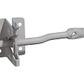 Industrial Metal Hinge Heavy Duty Construction For Mechanical Equipment Mounting Plate With Holes