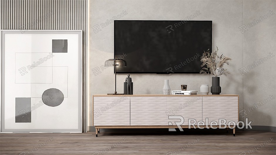 Modern TV Cabinet Home TV Cabinet model